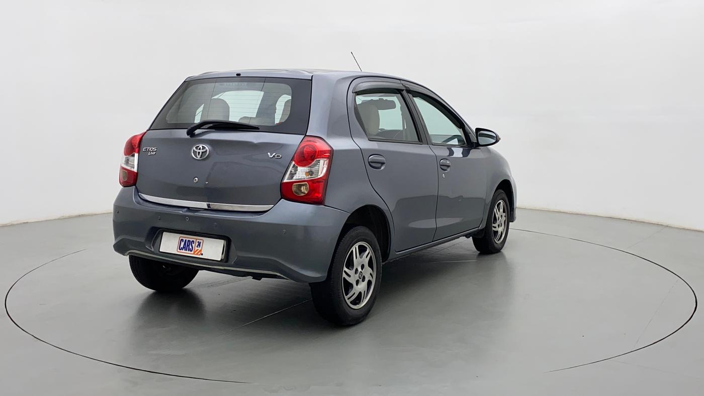 2016 Toyota Etios Liva D 4D VD, Diesel, Manual, 99,615 km, Right Back Diagonal