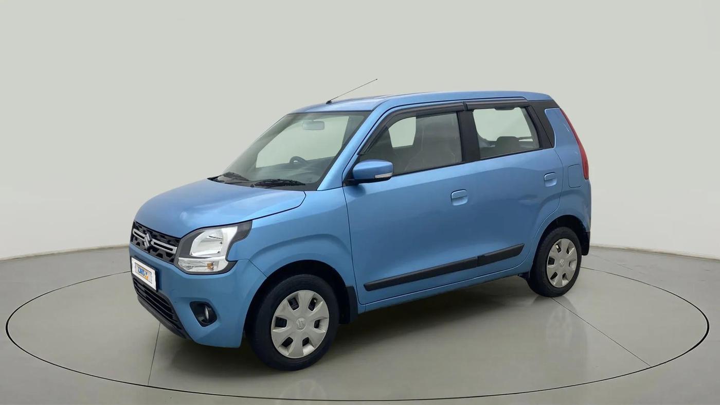 2021 Maruti New Wagon-R ZXI 1.2, Petrol, Manual, 55,186 km, Left Front Diagonal