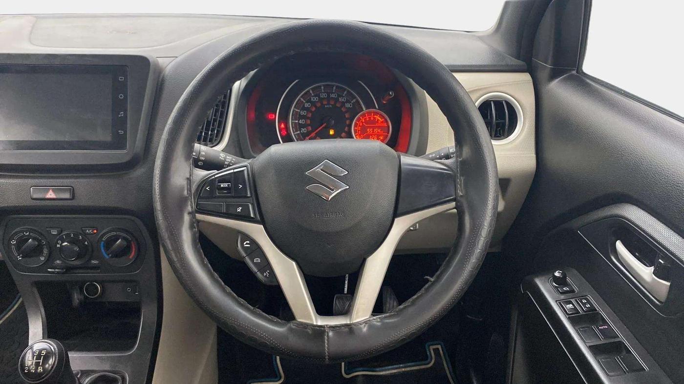 2021 Maruti New Wagon-R ZXI 1.2, Petrol, Manual, 55,186 km, Steering Wheel Close Up