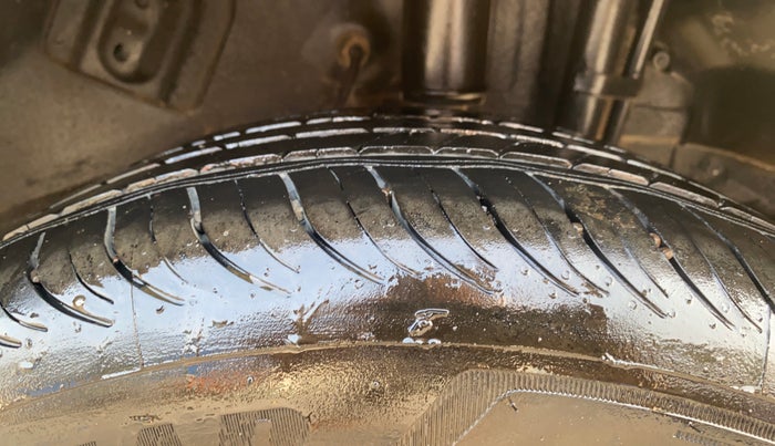 2021 Tata NEXON XZA PLUS SUNROOF PETROL, Petrol, Automatic, 70,641 km, Left Rear Tyre Tread