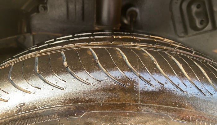 2021 Tata NEXON XZA PLUS SUNROOF PETROL, Petrol, Automatic, 70,641 km, Right Rear Tyre Tread