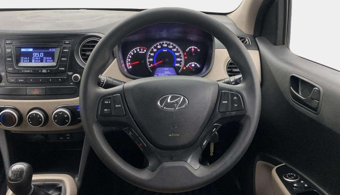 2019 Hyundai Grand i10 MAGNA 1.2 KAPPA VTVT, Petrol, Manual, 25,857 km, Steering Wheel Close Up