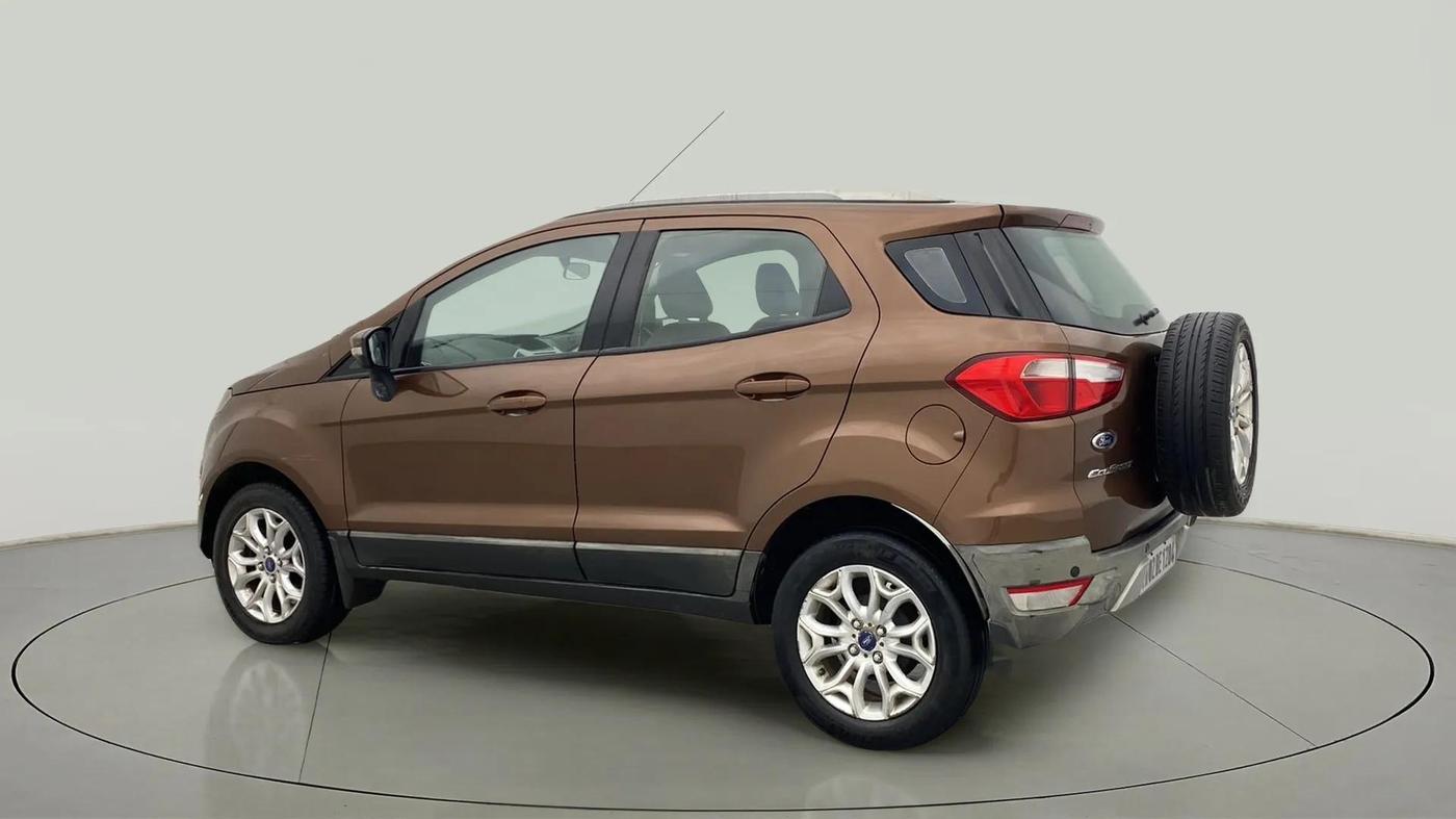2016 Ford Ecosport TITANIUM 1.5L DIESEL, Diesel, Manual, 90,304 km, Left Back Diagonal