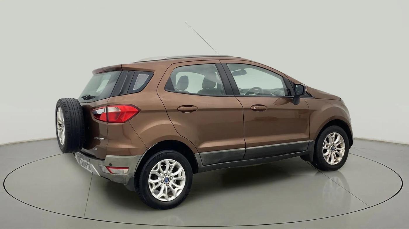 2016 Ford Ecosport TITANIUM 1.5L DIESEL, Diesel, Manual, 90,304 km, Right Back Diagonal