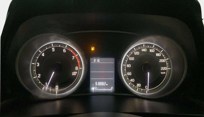 2017 Maruti Dzire VXI, Petrol, Manual, 53,883 km, Odometer Image