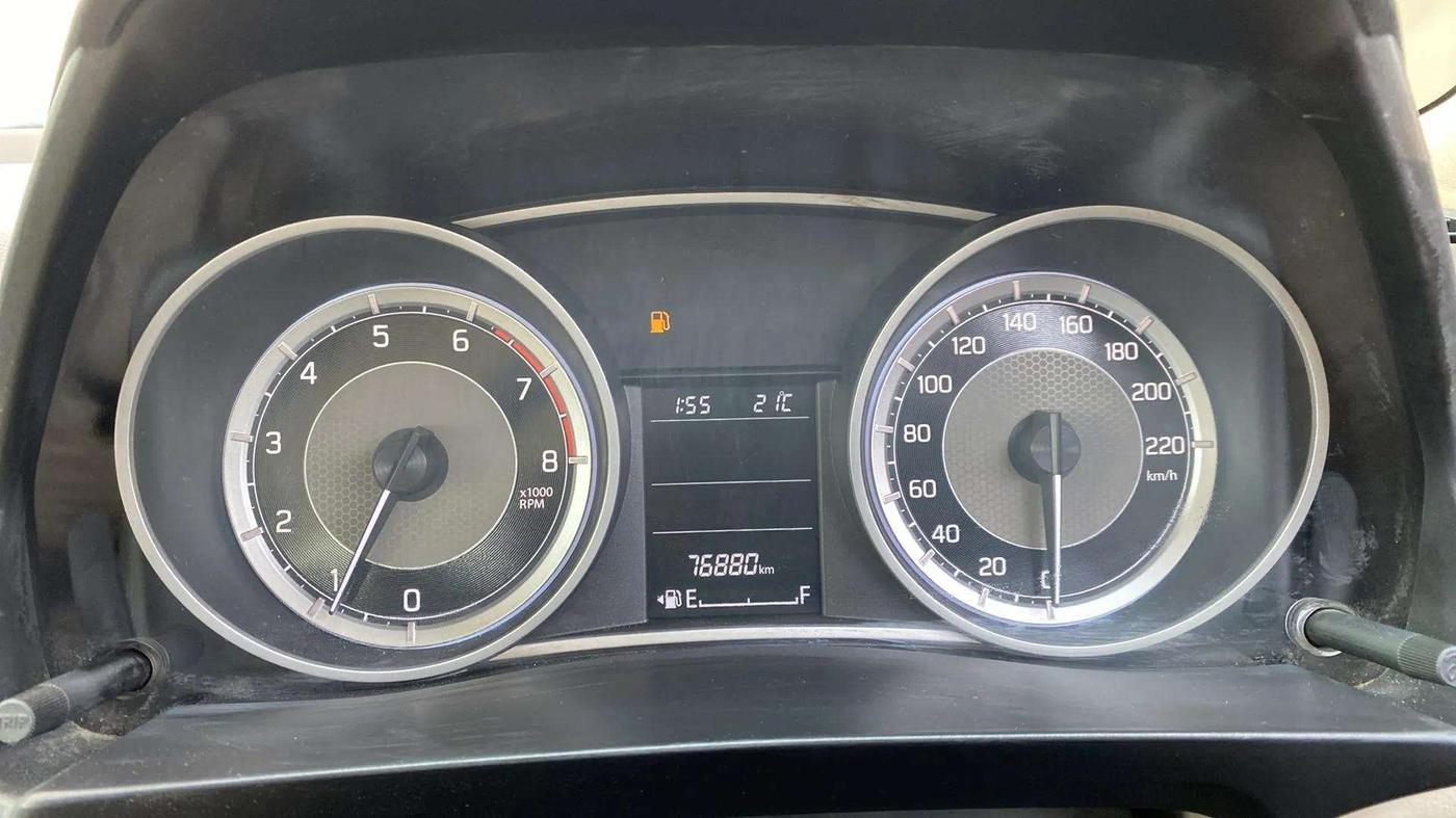 2018 Maruti Dzire ZXI PLUS, Petrol, Manual, 76,983 km, Odometer Image