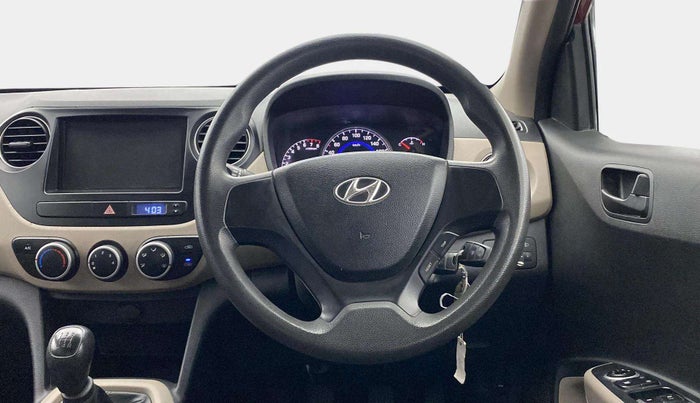 2014 Hyundai Grand i10 MAGNA 1.2 KAPPA VTVT, Petrol, Manual, 34,676 km, Steering Wheel Close Up