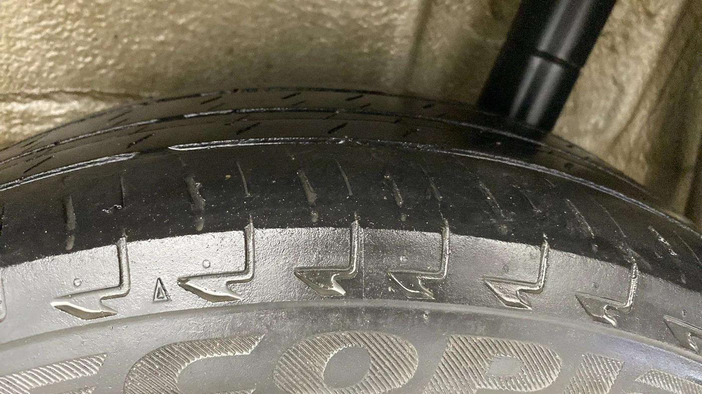 2022 Maruti Celerio VXI CNG, CNG, Manual, 57,246 km, Left Rear Tyre Tread