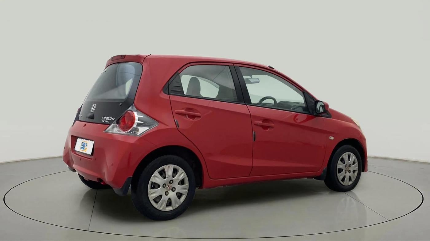 2013 Honda Brio S MT, Petrol, Manual, 34,471 km, Right Back Diagonal