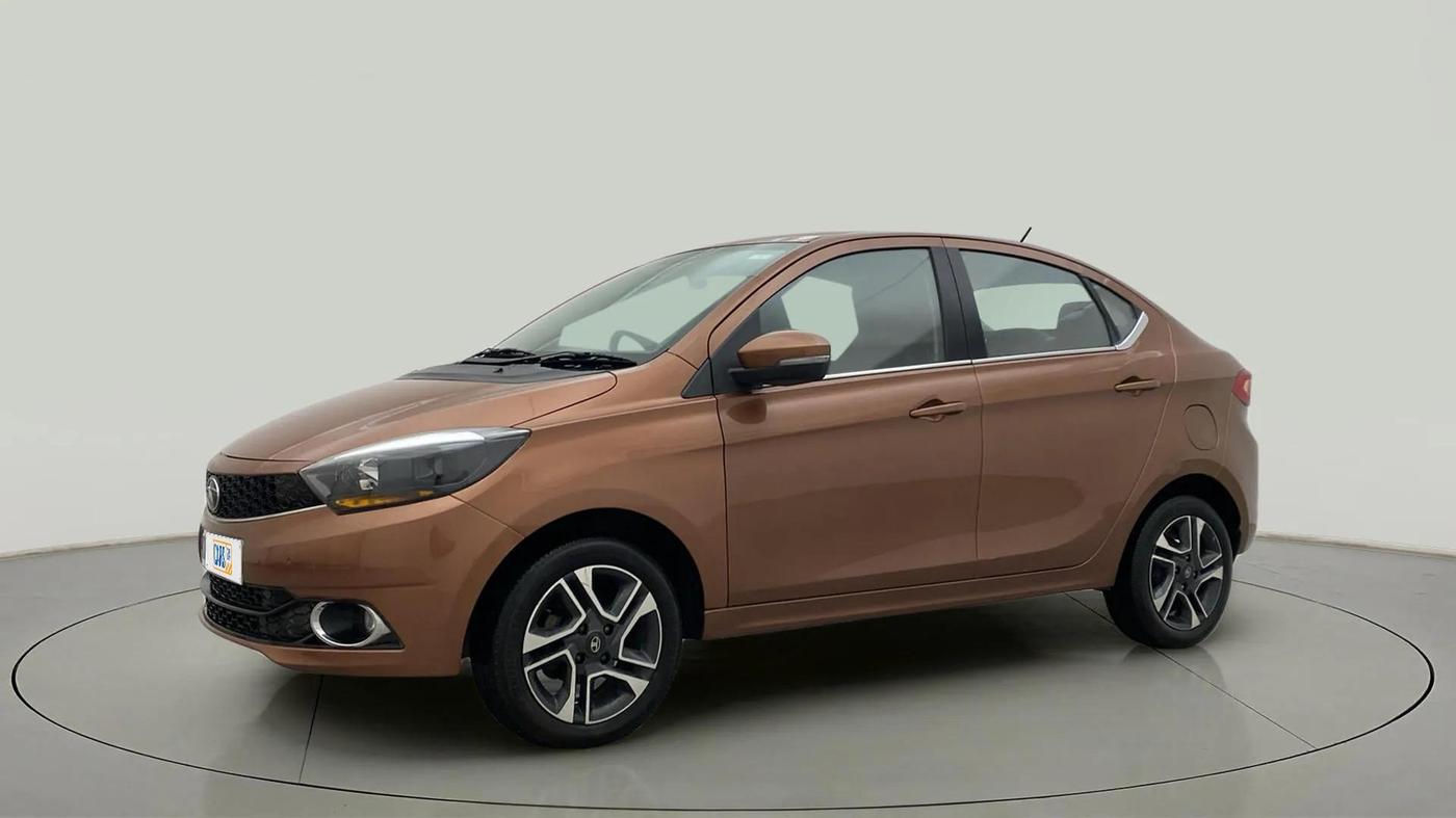 2017 Tata TIGOR XZ (O) PETROL, Petrol, Manual, 65,701 km, Left Front Diagonal