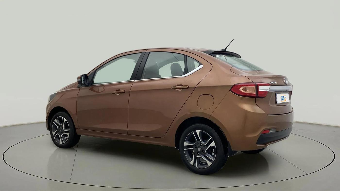 2017 Tata TIGOR XZ (O) PETROL, Petrol, Manual, 65,701 km, Left Back Diagonal