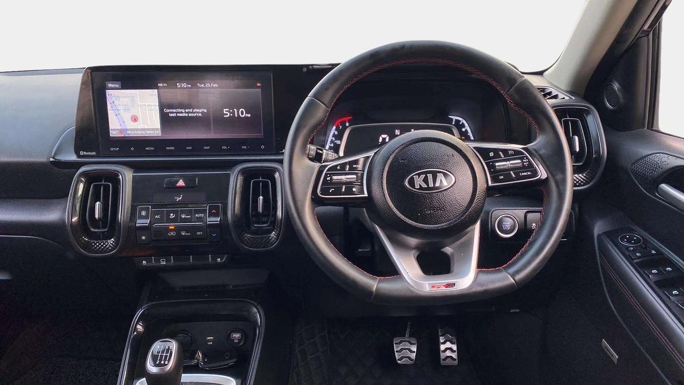 2021 KIA SONET GTX PLUS 1.0 IMT, Petrol, Manual, 17,316 km, Air Conditioner