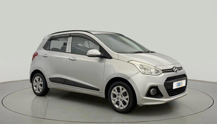 2013 Hyundai Grand i10 SPORTZ 1.2 KAPPA VTVT, Petrol, Manual, 94,442 km, Right Front Diagonal