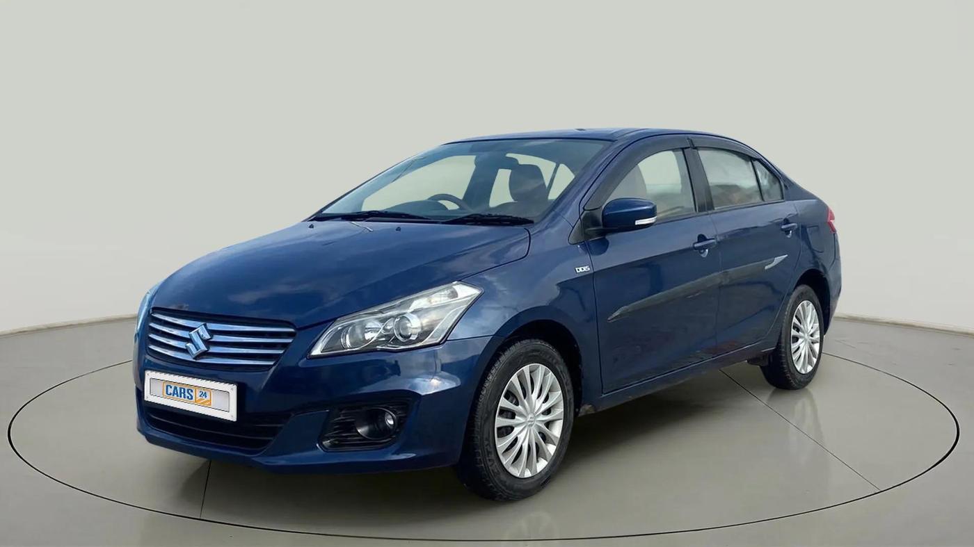 2018 Maruti Ciaz DELTA DIESEL 1.3, Diesel, Manual, 47,115 km, Left Front Diagonal