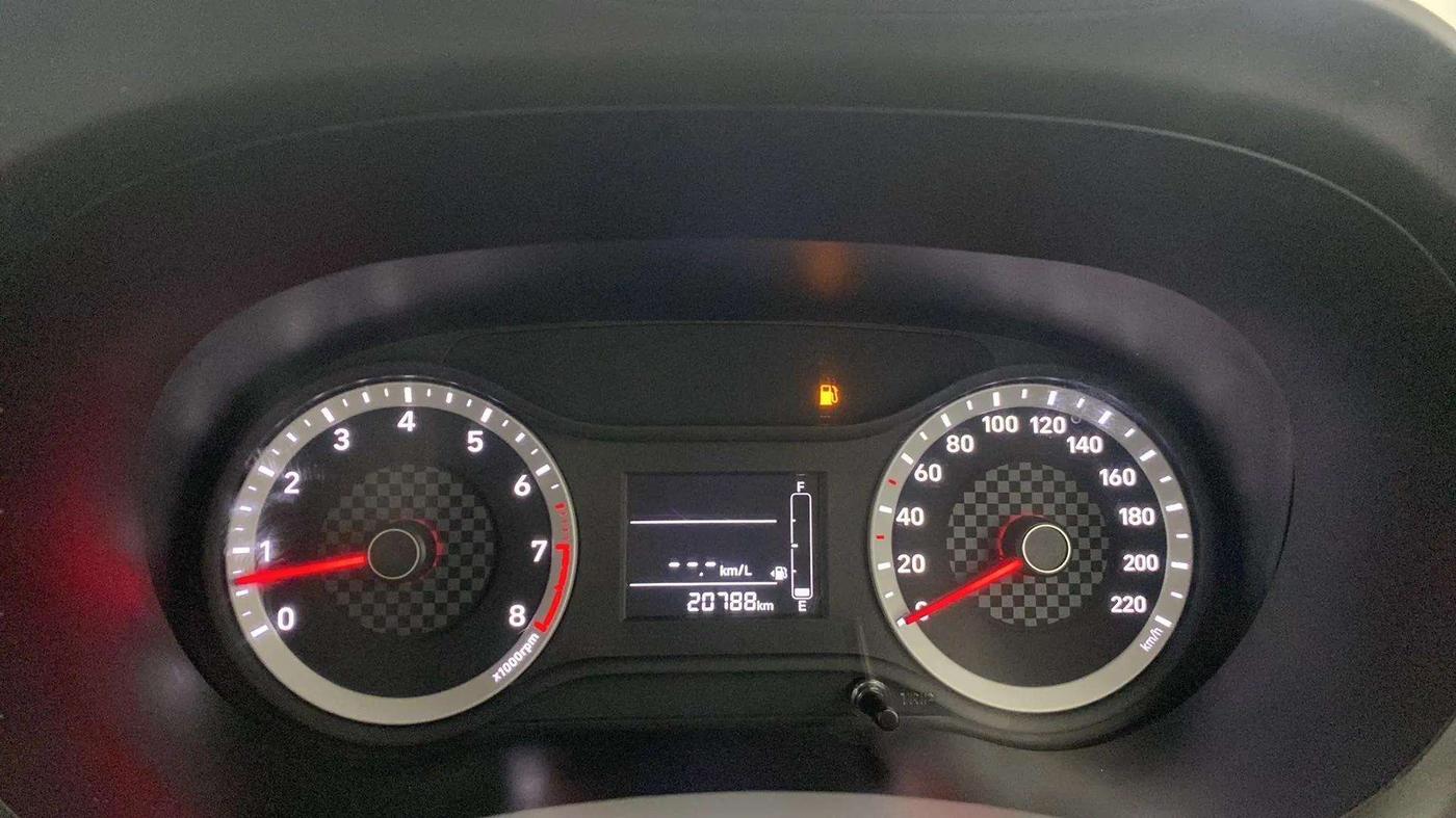 2020 Hyundai AURA S 1.2, Petrol, Manual, 20,807 km, Odometer Image