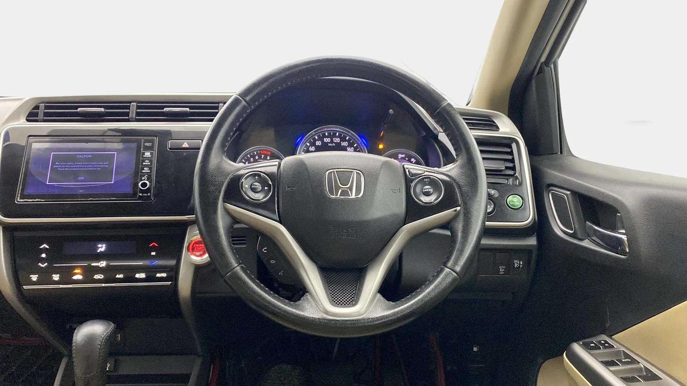 2017 Honda City 1.5L I-VTEC ZX CVT, Petrol, Automatic, 70,853 km, Steering Wheel Close Up