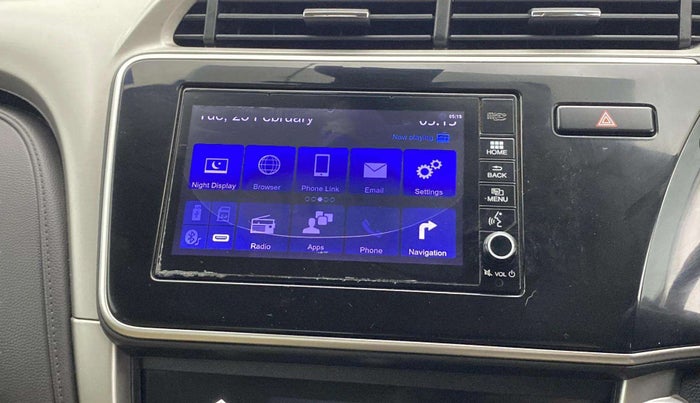 2017 Honda City 1.5L I-VTEC ZX CVT, Petrol, Automatic, 69,546 km, Infotainment system - GPS Card missing