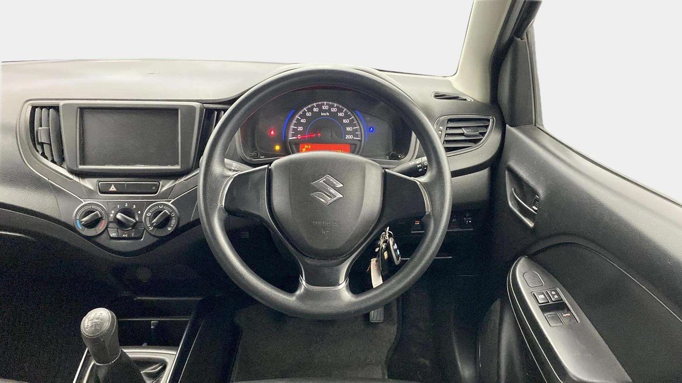 2017 Maruti Baleno SIGMA PETROL 1.2, Petrol, Manual, 60,929 km, Steering Wheel Close Up