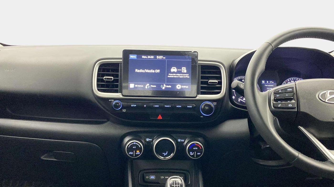 2021 Hyundai VENUE SX 1.0 TURBO IMT, Petrol, Manual, 24,616 km, Air Conditioner