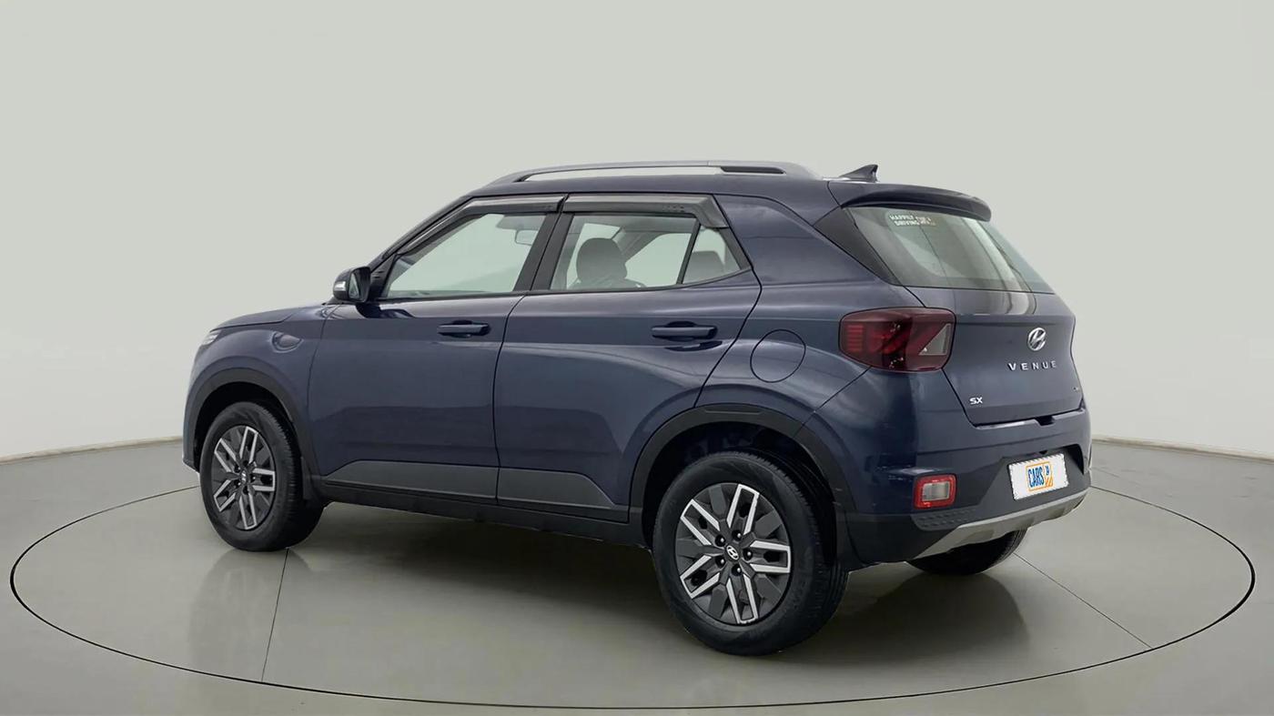 2021 Hyundai VENUE SX 1.0 TURBO IMT, Petrol, Manual, 24,616 km, Left Back Diagonal