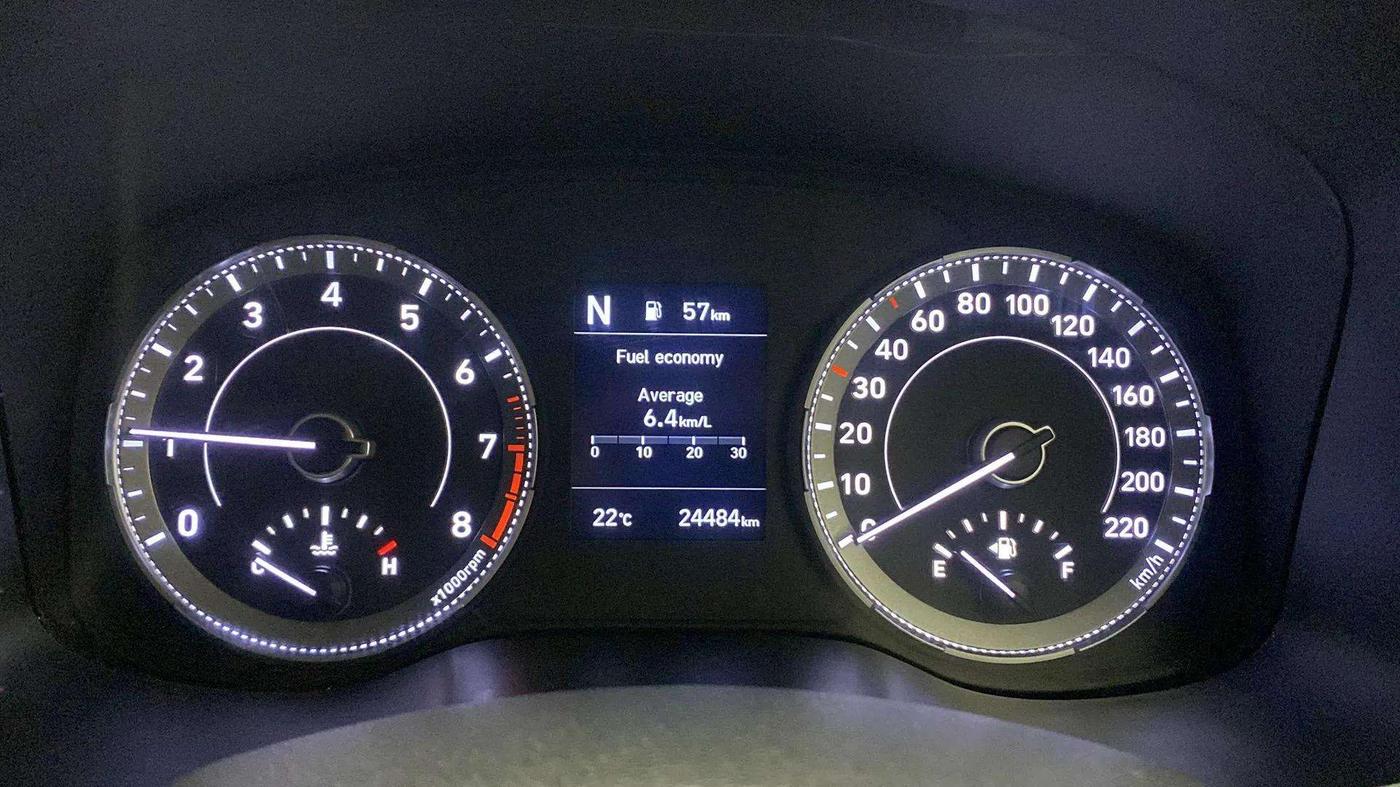 2021 Hyundai VENUE SX 1.0 TURBO IMT, Petrol, Manual, 24,616 km, Odometer Image