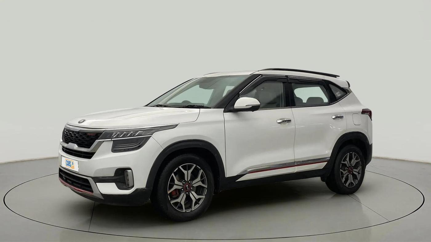 2020 KIA SELTOS GTX PLUS DCT 1.4 PETROL, Petrol, Automatic, 56,702 km, Left Front Diagonal