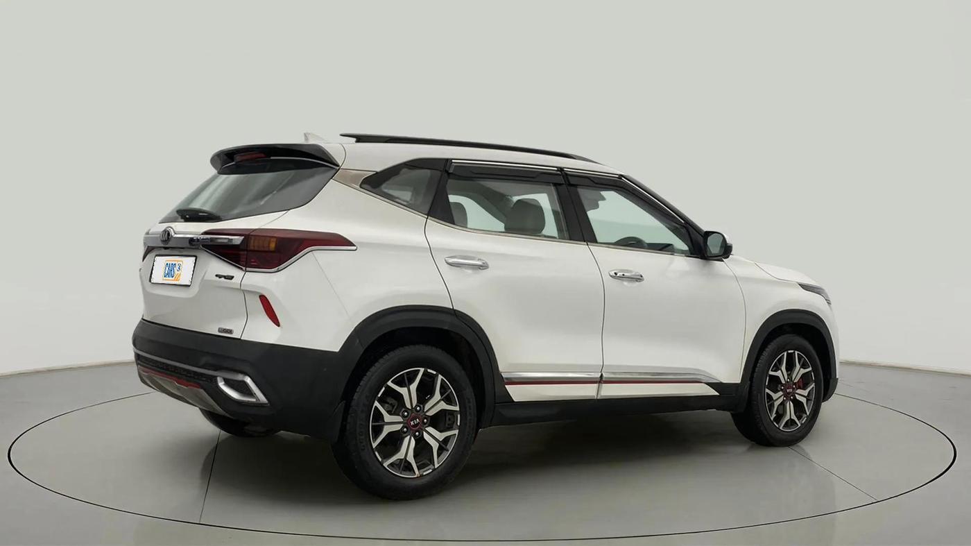 2020 KIA SELTOS GTX PLUS DCT 1.4 PETROL, Petrol, Automatic, 56,702 km, Right Back Diagonal