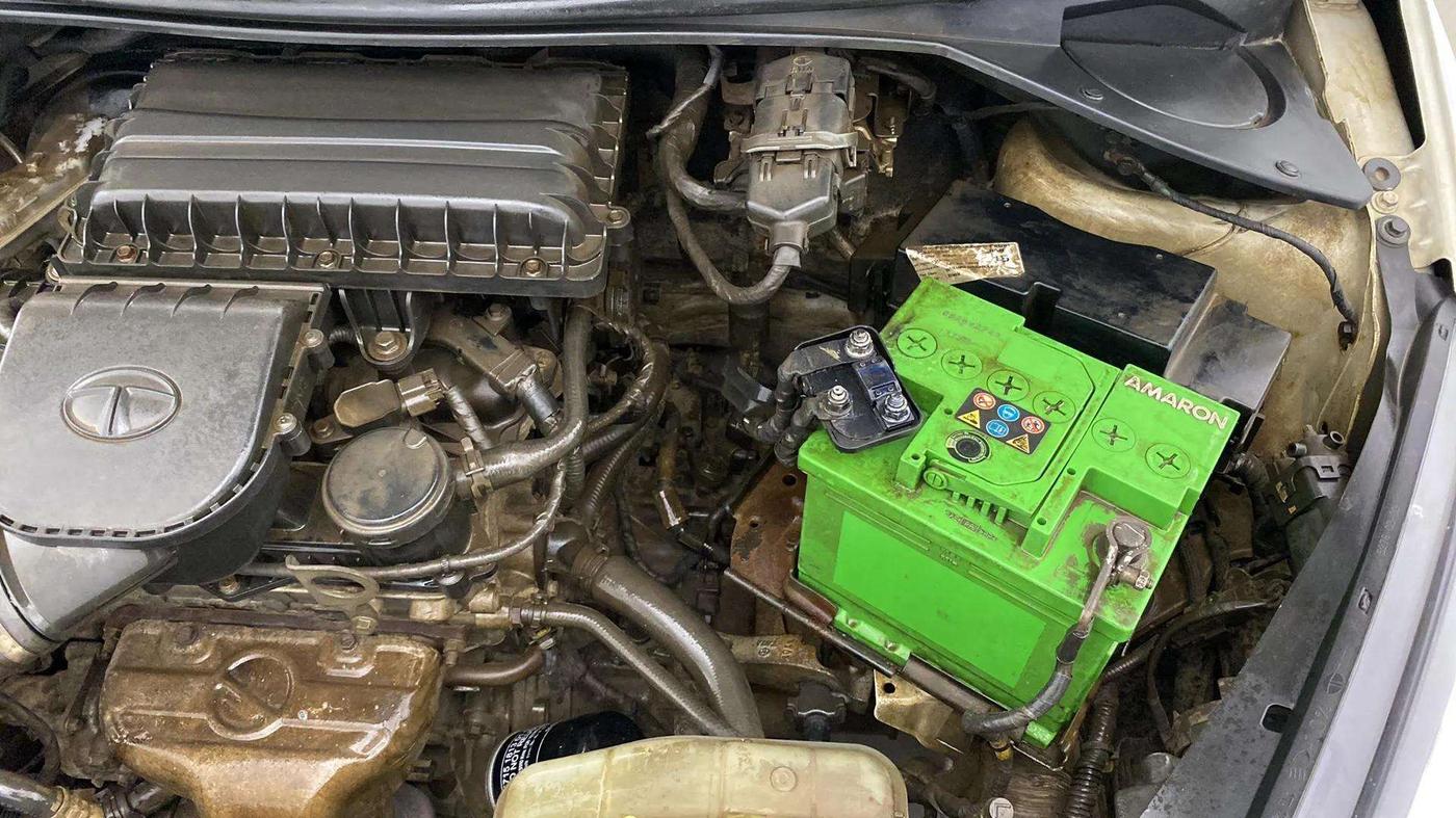 2019 Tata Tiago XZ PLUS PETROL, Petrol, Manual, 43,191 km, Engine View - Left