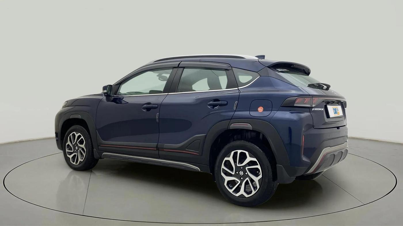 2023 Maruti FRONX ALPHA 1.0L TURBO 6 AT, Petrol, Automatic, 6,195 km, Left Back Diagonal