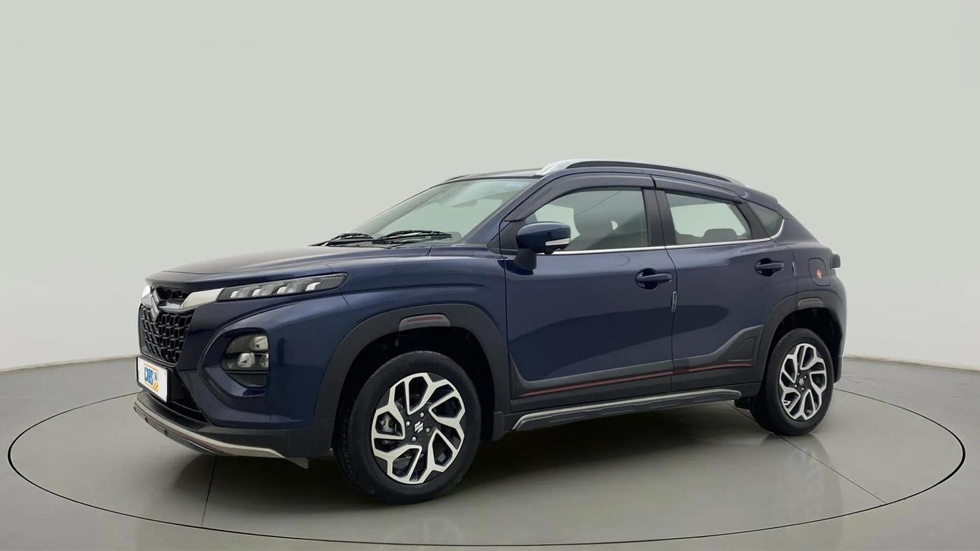 2023 Maruti FRONX ALPHA 1.0L TURBO 6 AT, Petrol, Automatic, 6,195 km, Left Front Diagonal
