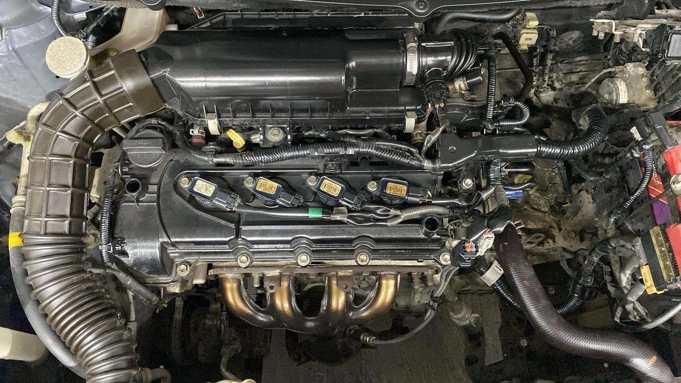 2017 Maruti Baleno DELTA PETROL 1.2, Petrol, Manual, 20,157 km, Engine View