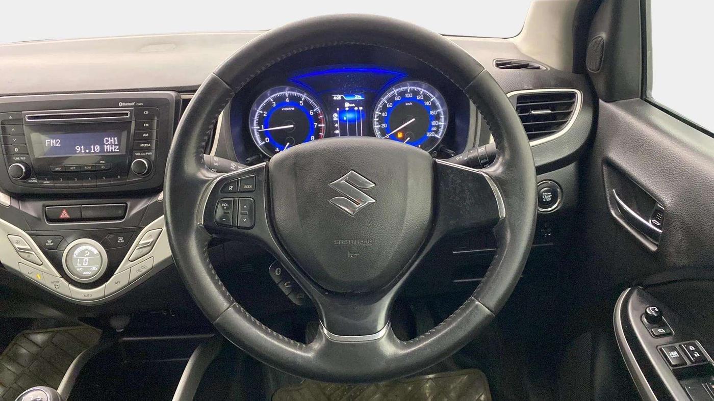 2018 Maruti Baleno ZETA PETROL 1.2, Petrol, Manual, 98,112 km, Steering Wheel Close Up