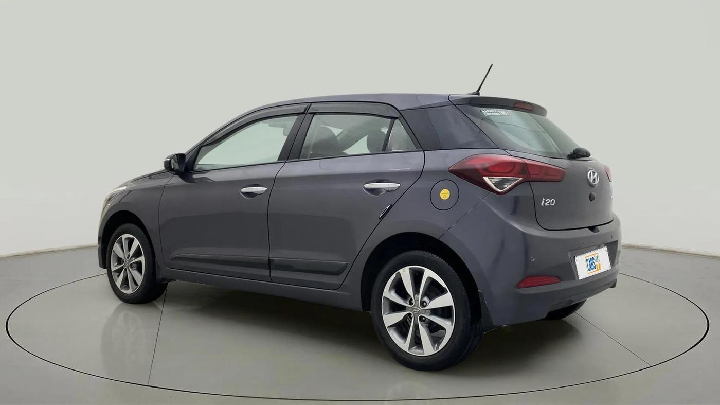 2017 Hyundai Elite i20 ASTA 1.2 (O), Petrol, Manual, 32,176 km, Left Back Diagonal