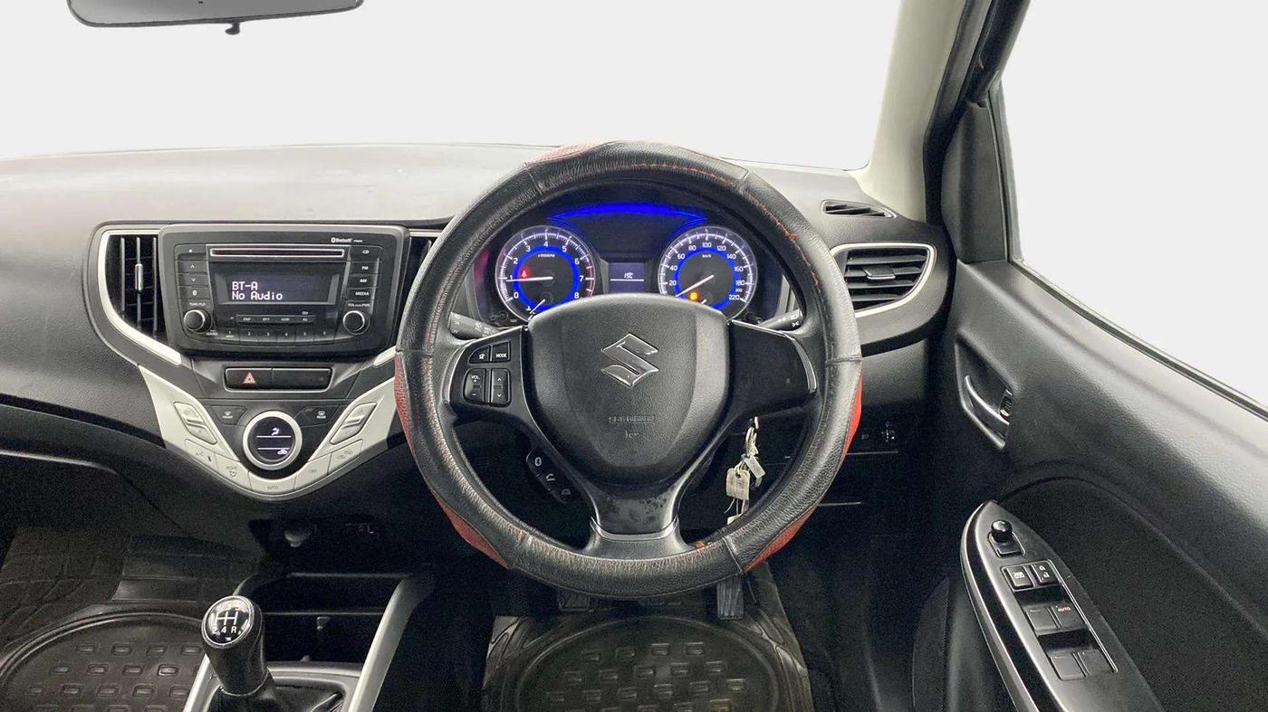 2018 Maruti Baleno DELTA PETROL 1.2, Petrol, Manual, 48,055 km, Steering Wheel Close Up
