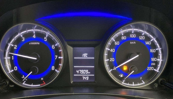 2018 Maruti Baleno DELTA PETROL 1.2, Petrol, Manual, 47,952 km, Odometer Image