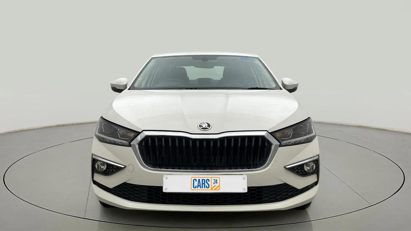 2022 Skoda SLAVIA STYLE 1.0L TSI AT, Petrol, Automatic, 24,676 km, Front
