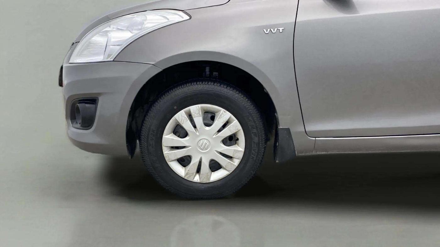 2013 Maruti Swift Dzire VXI, Petrol, Manual, 22,956 km, Left Front Wheel