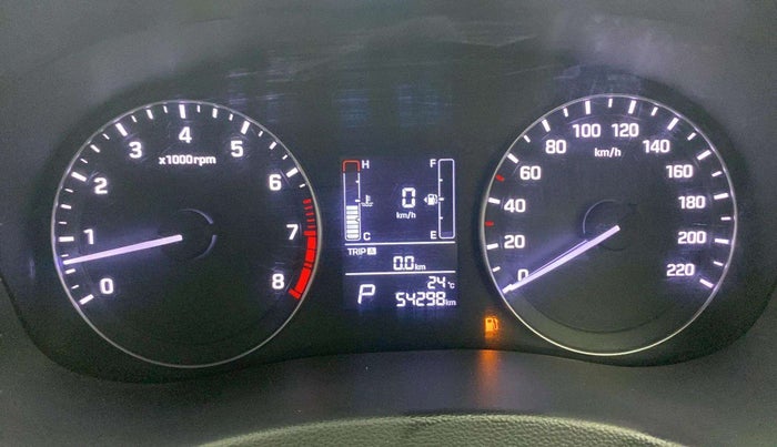 2016 Hyundai Creta SX PLUS AT 1.6 PETROL, Petrol, Automatic, 54,277 km, Odometer Image