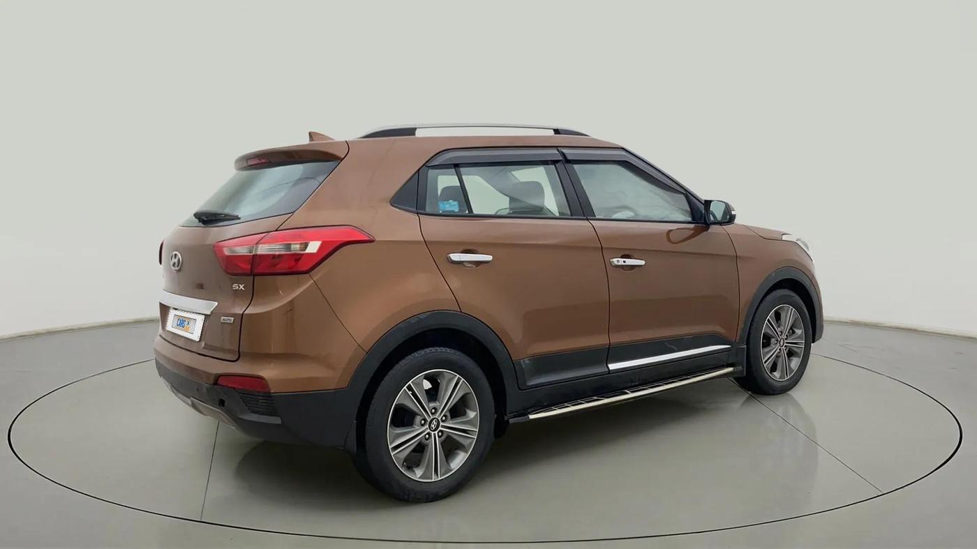 2016 Hyundai Creta SX PLUS AT 1.6 PETROL, Petrol, Automatic, 54,596 km, Right Back Diagonal