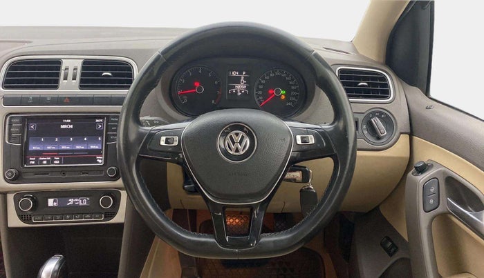 2018 Volkswagen Vento HIGHLINE PETROL AT, Petrol, Automatic, 72,271 km, Steering Wheel Close Up