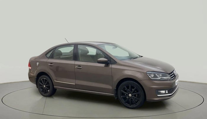 2018 Volkswagen Vento HIGHLINE PETROL AT, Petrol, Automatic, 72,271 km, Right Front Diagonal