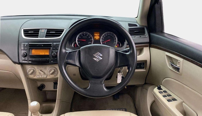 2015 Maruti Swift Dzire VXI, Petrol, Manual, 32,397 km, Steering Wheel Close Up