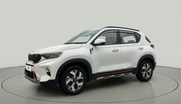 2021 KIA SONET HTX ANNIVERSARY EDITION 1.5, Diesel, Manual, 46,417 km, Left Front Diagonal