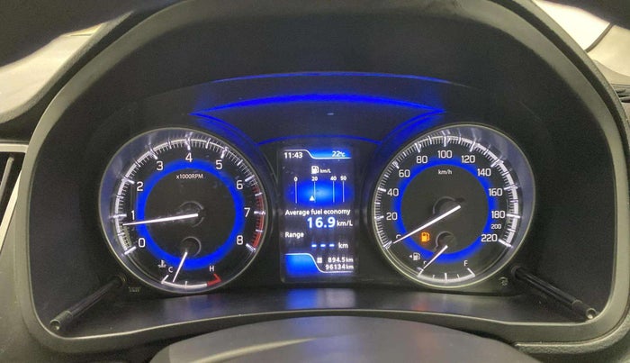 2018 Maruti Baleno ALPHA PETROL 1.2, Petrol, Manual, 96,156 km, Odometer Image