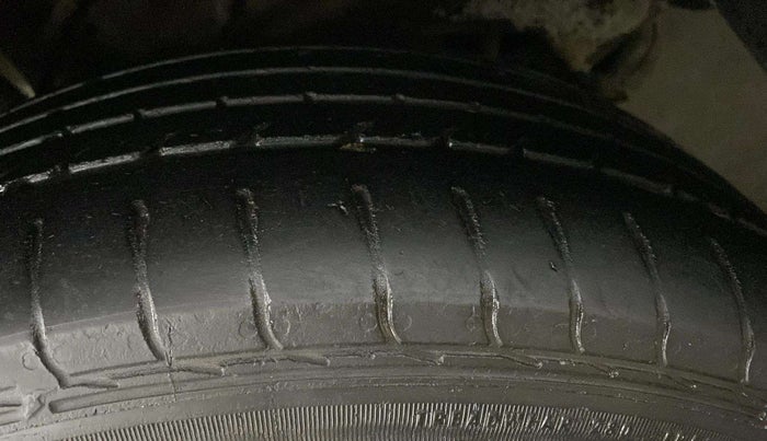 2017 Tata NEXON XM PETROL, Petrol, Manual, 42,567 km, Left Rear Tyre Tread