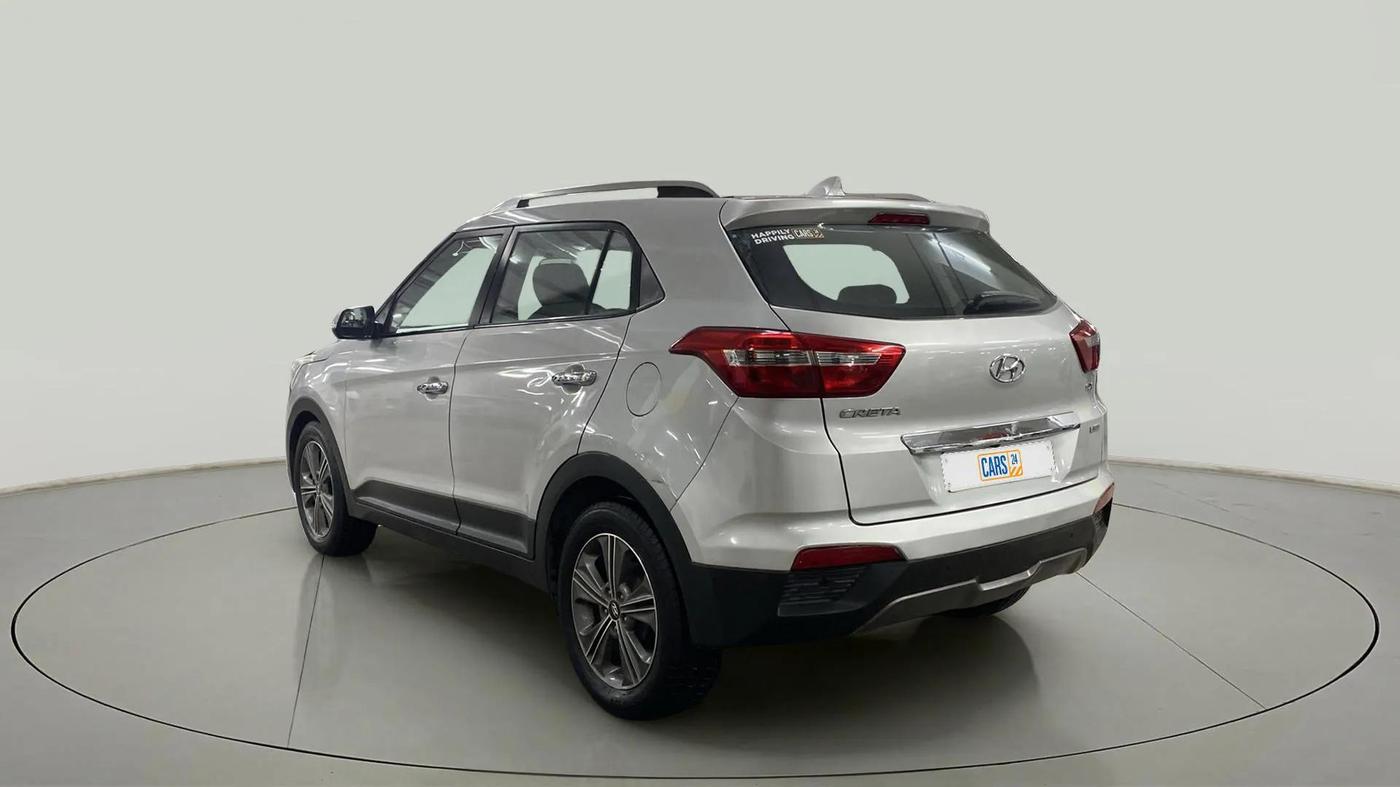 2018 Hyundai Creta SX PLUS AT 1.6 PETROL, Petrol, Automatic, 73,137 km, Left Back Diagonal