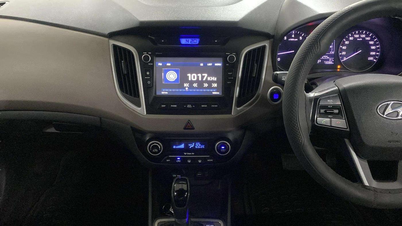 2018 Hyundai Creta SX PLUS AT 1.6 PETROL, Petrol, Automatic, 73,137 km, Air Conditioner