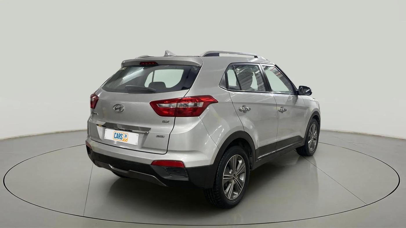 2018 Hyundai Creta SX PLUS AT 1.6 PETROL, Petrol, Automatic, 73,137 km, Right Back Diagonal