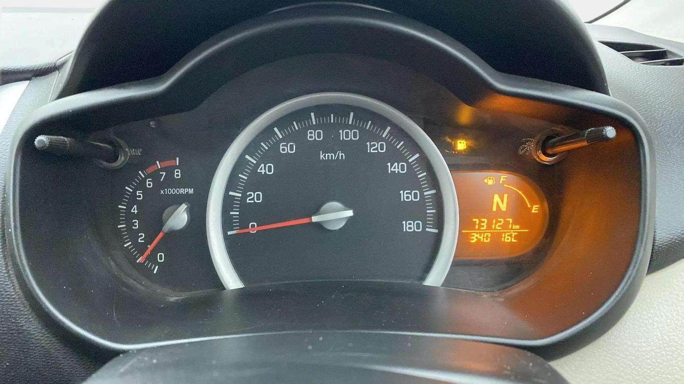 2016 Maruti Celerio ZXI AMT, Petrol, Automatic, 73,101 km, Odometer Image