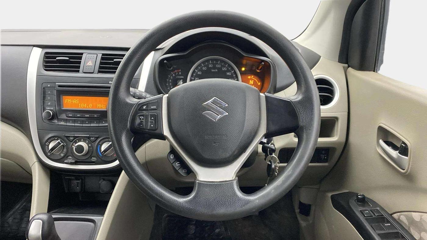 2016 Maruti Celerio ZXI AMT, Petrol, Automatic, 73,101 km, Steering Wheel Close Up